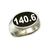 Antiqued Sterling Silver 140.6 oval signet ring